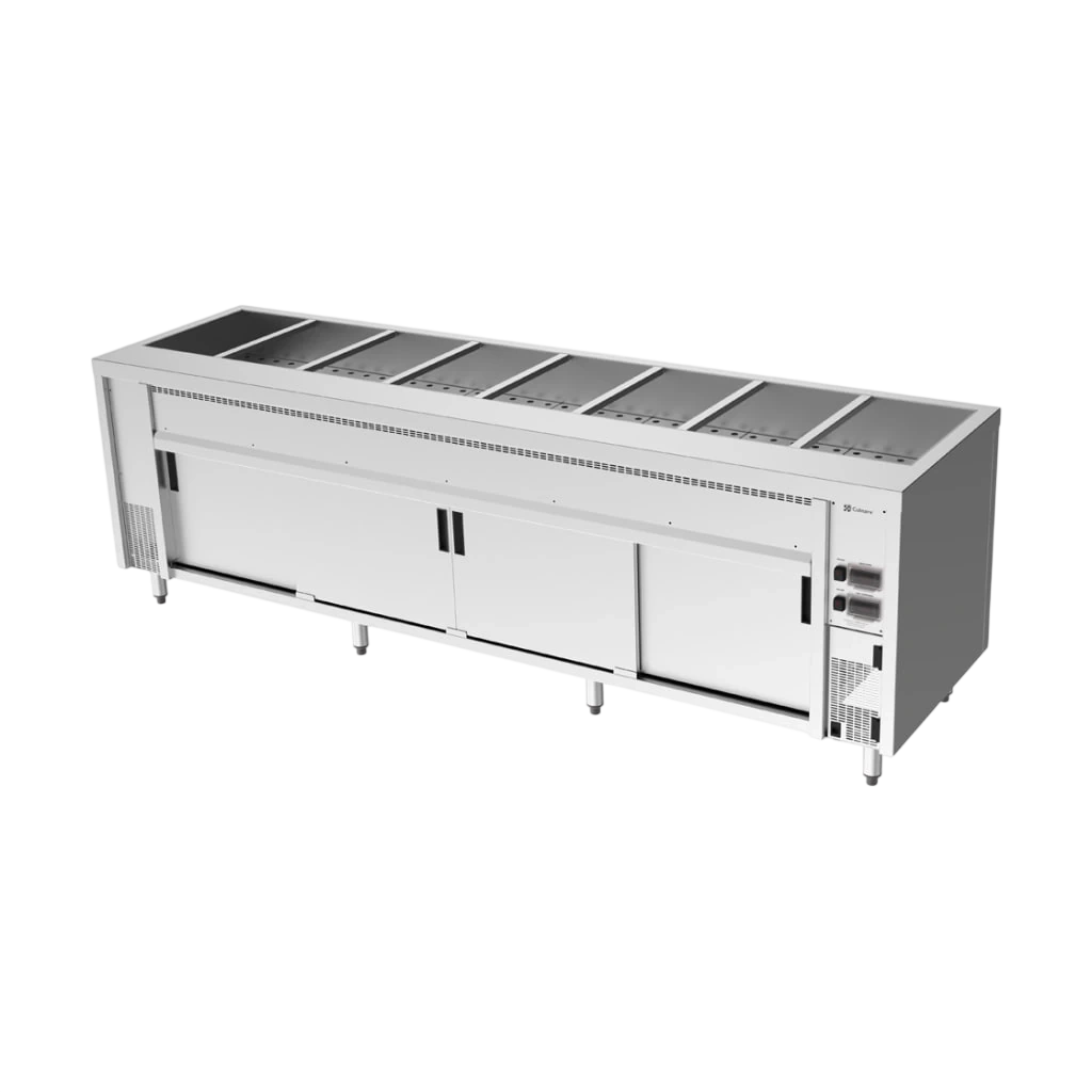 Culinaire CH.BMH.I.8 Hot Food Bain Marie – 8 Bay, Island