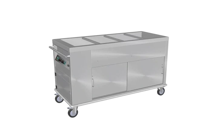 Culinaire CH.BMHM.3 Hot Food Bain Marie – 3 Bay, Mobile