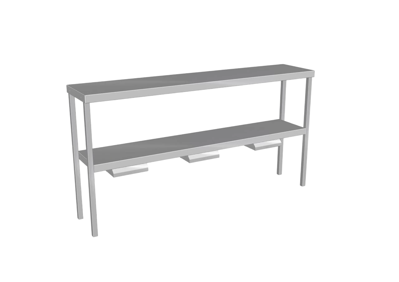 Culinaire CH.GDB.4 Heated 2 Tier Gantry – heat lamps to bottom shelf