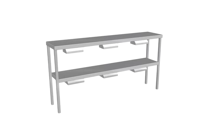 Culinaire CH.GDD.6 Heated 2 Tier Gantry – heat lamps to both shelves