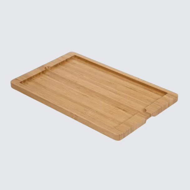 Olympia CM063 Wooden Base for Slate Platter 330×210mm – Bamboo commercial kitchen equipment
