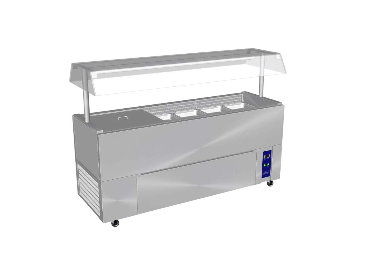 Culinaire CR.IB.CLCBF.GCP.6 Hot Food Bain Marie – 6 Bay, Mobile