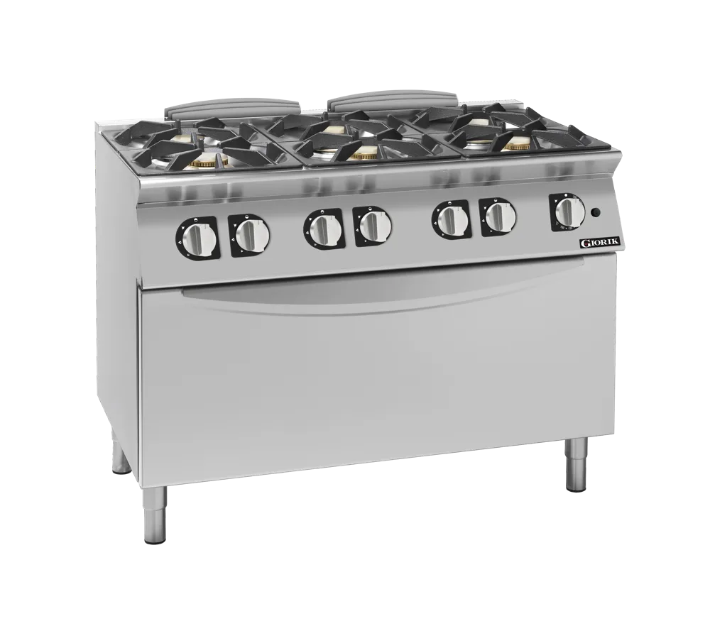 Giorik CG760HT Cooktop – 6 x Gas Burners / Maxi Gas Oven