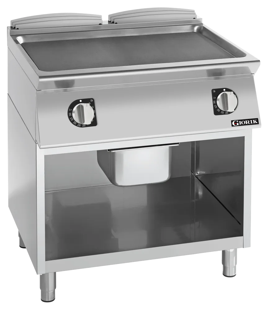 Giorik FLE741GFT Cooktop On Stand – 800mm - Smooth Mild Steel Plate