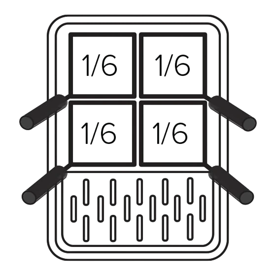 Giorik SPGI.2003045 Oven Accessory – 1/6 GN Basket - Right Handle
