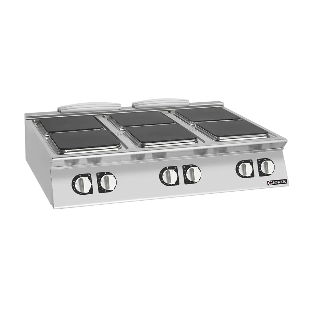 Giorik CE96QTT Cooktop – 6 x Square Hot Plates
