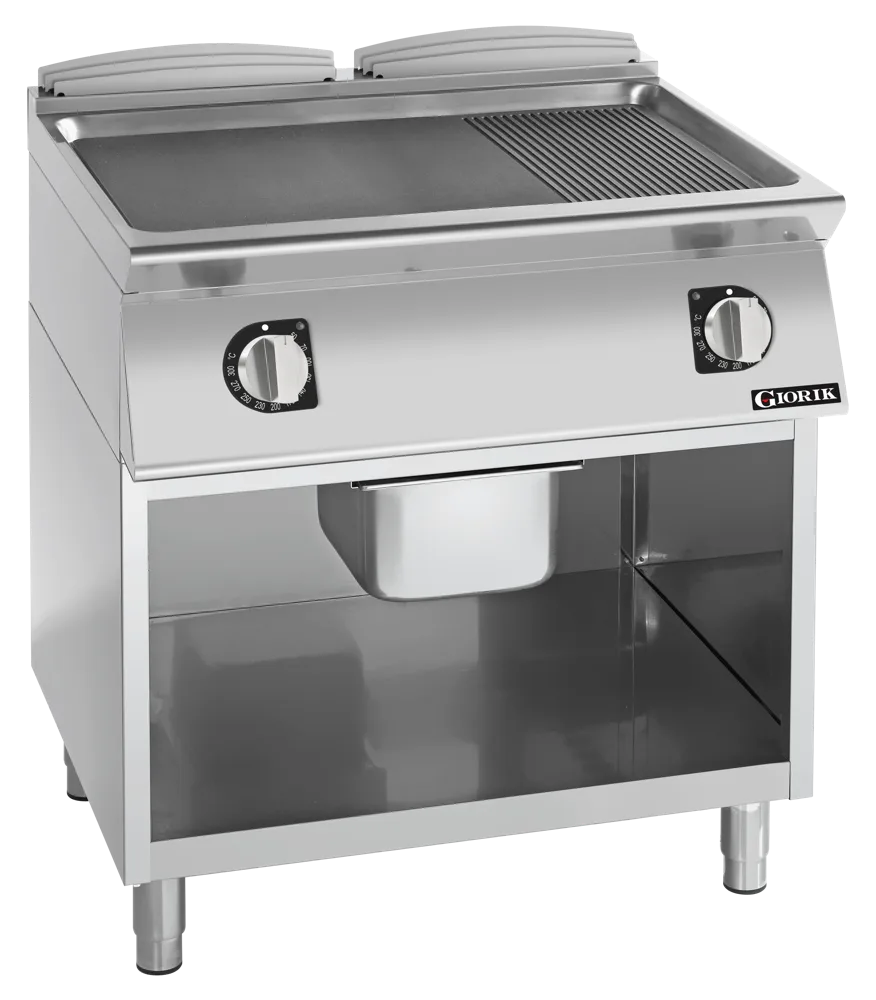 Giorik FME941GFT Cooktop On Stand – 800mm - Smooth/Ribbed Mild Steel Plate