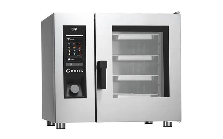 Giorik SEHE061WT.L.RO Combi Oven – 6 x 1/1 GN - Electric – Left Hand Hinge Door