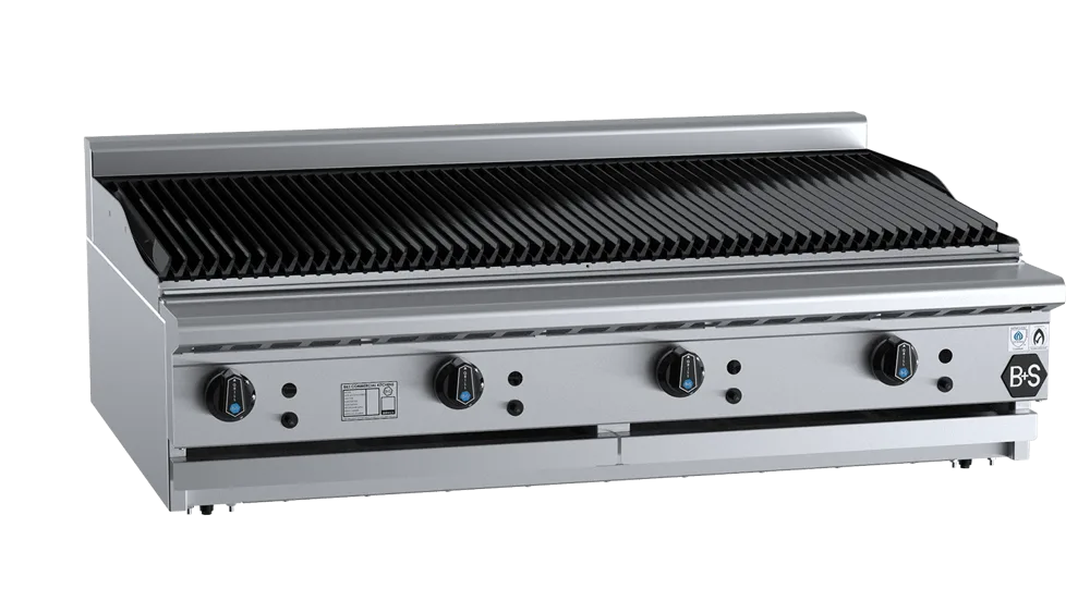 B+S CBR-12BM Char Broiler 1200mm Bench Mounted
