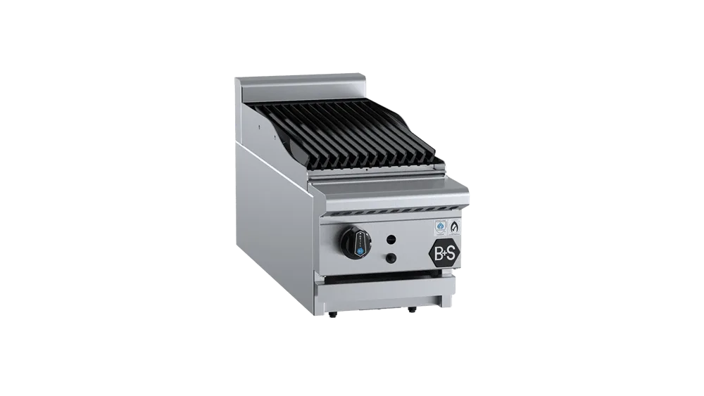B+S CBR-3BM Char Broiler 300mm Bench Mounted