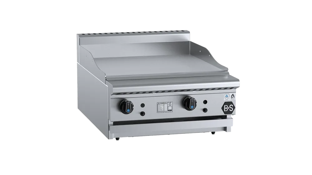 B+S GRP-6BM Grill Plate 600mm Bench Mounted