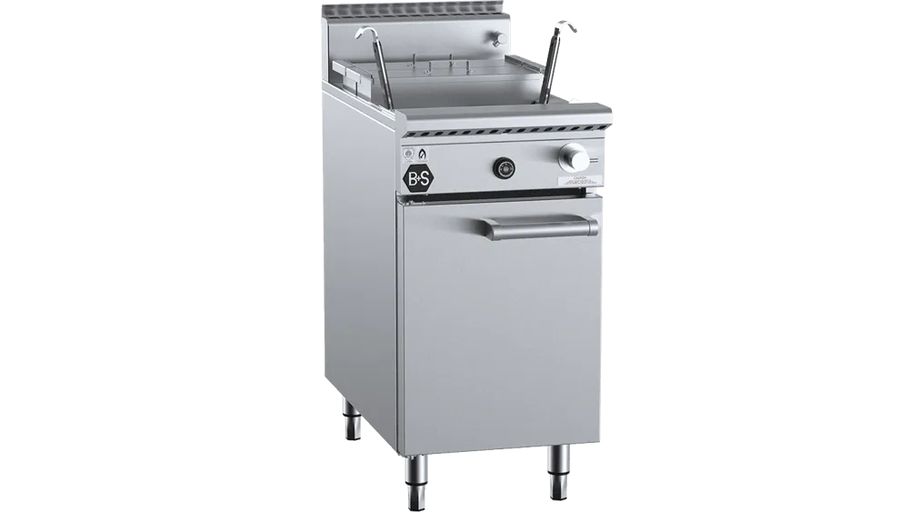 B+S NC-2-SW-2 noodle cooker with soup-warmer inserts
