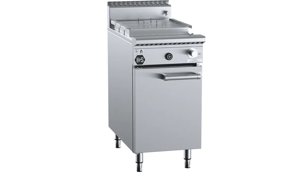 B+S NC-SW3 noodle cooker with three soup-warmer pots
