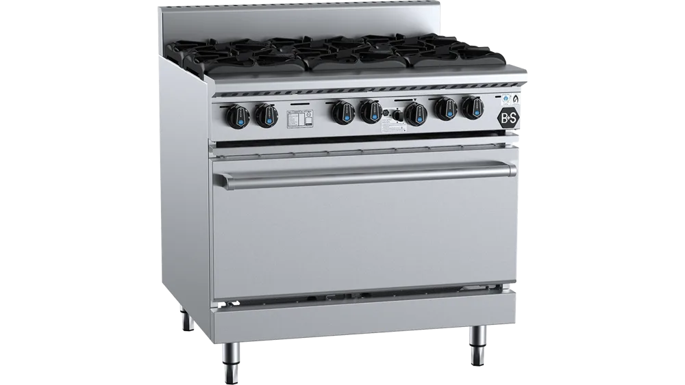 B+S OV-SB6 Six Burner Oven