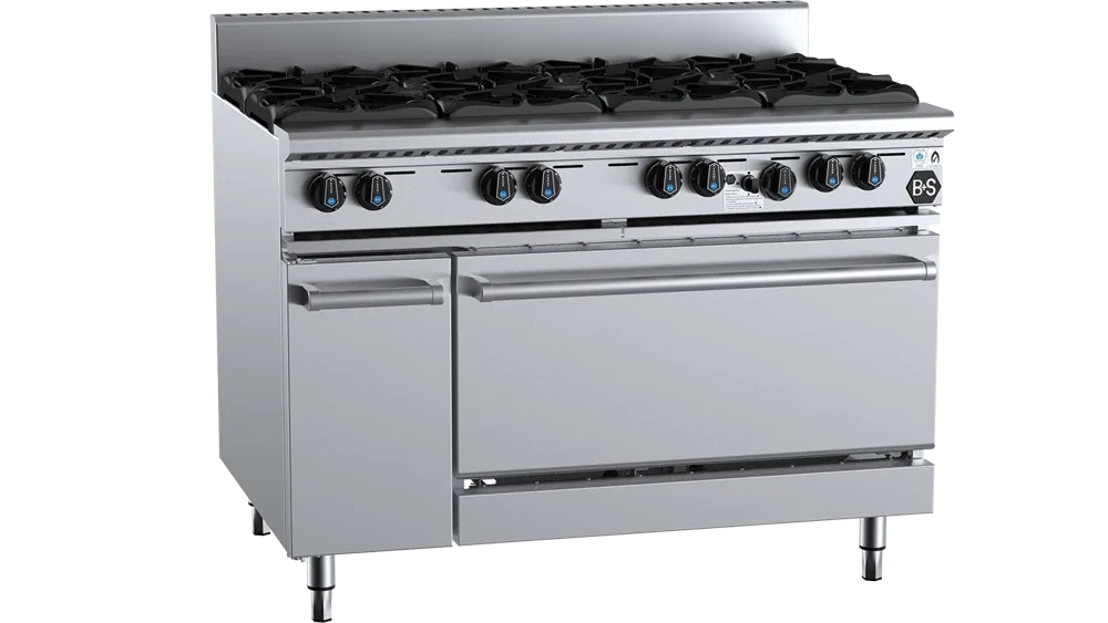 B+S OV-SB8 Eight Burner Oven
