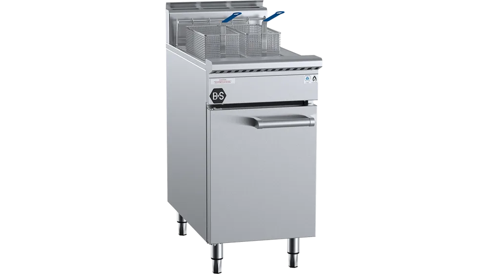 B+S TF-451S Split Pan Turbo Fryer