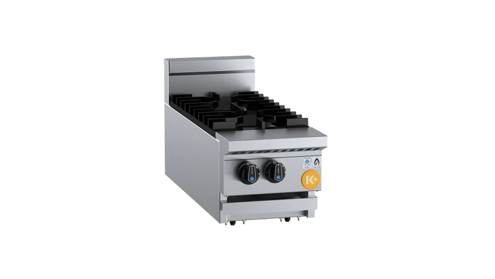 B+S KBT-SB2BM Two Burner Boiling Top Bench Mounted