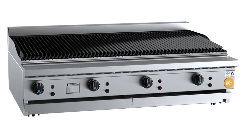 B+S KCBR-12BM 1200mm Char broiler Bench Mounted