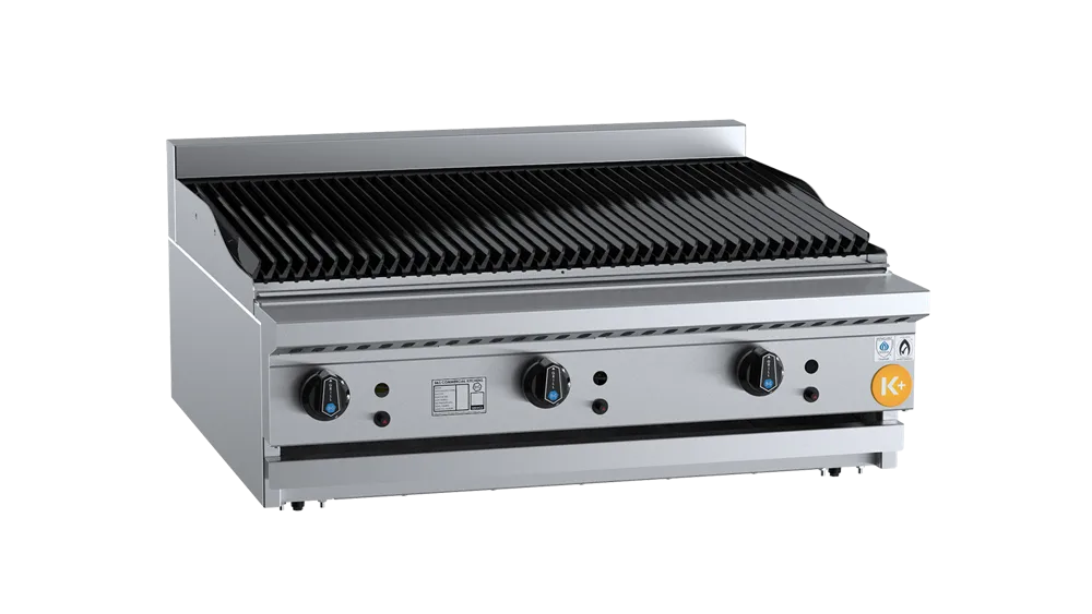 B+S KCBR-9BM 900mm Char Broiler Bench Mounted