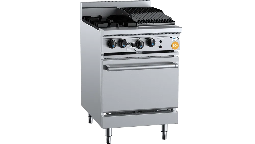 B+S KOV-SB2-CBR3 oven burner and char broiler combination
