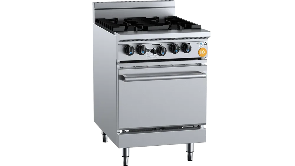 B+S KOV-SB4 Four Burner Oven