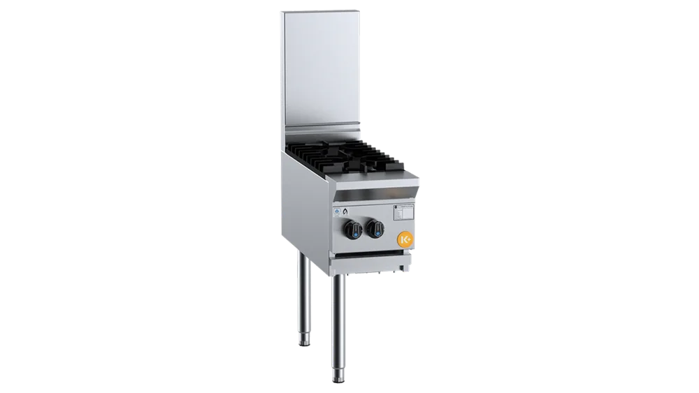 B+S KAWBT-SB2L Two burner boiling top Left side Wok Attachment