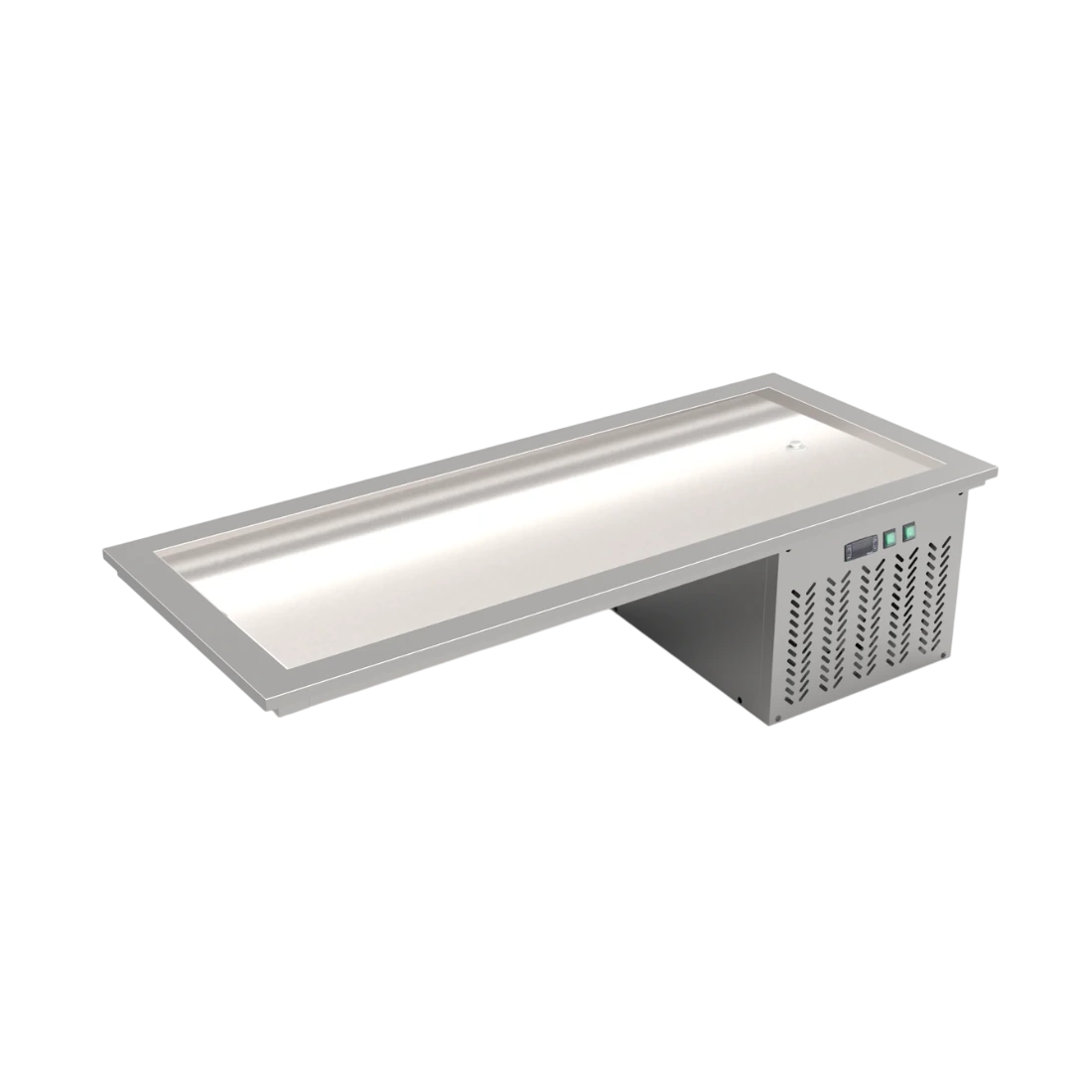 Thermaster 4×GN 1/1 Capacity Static Cold Bain Marie Trays - GN4-FA