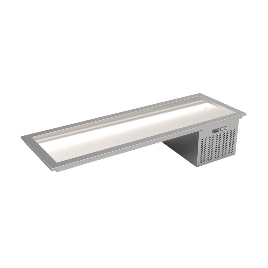 Thermaster 5×GN 1/1 Capacity Static Cold Bain Marie Trays - GN5-FA