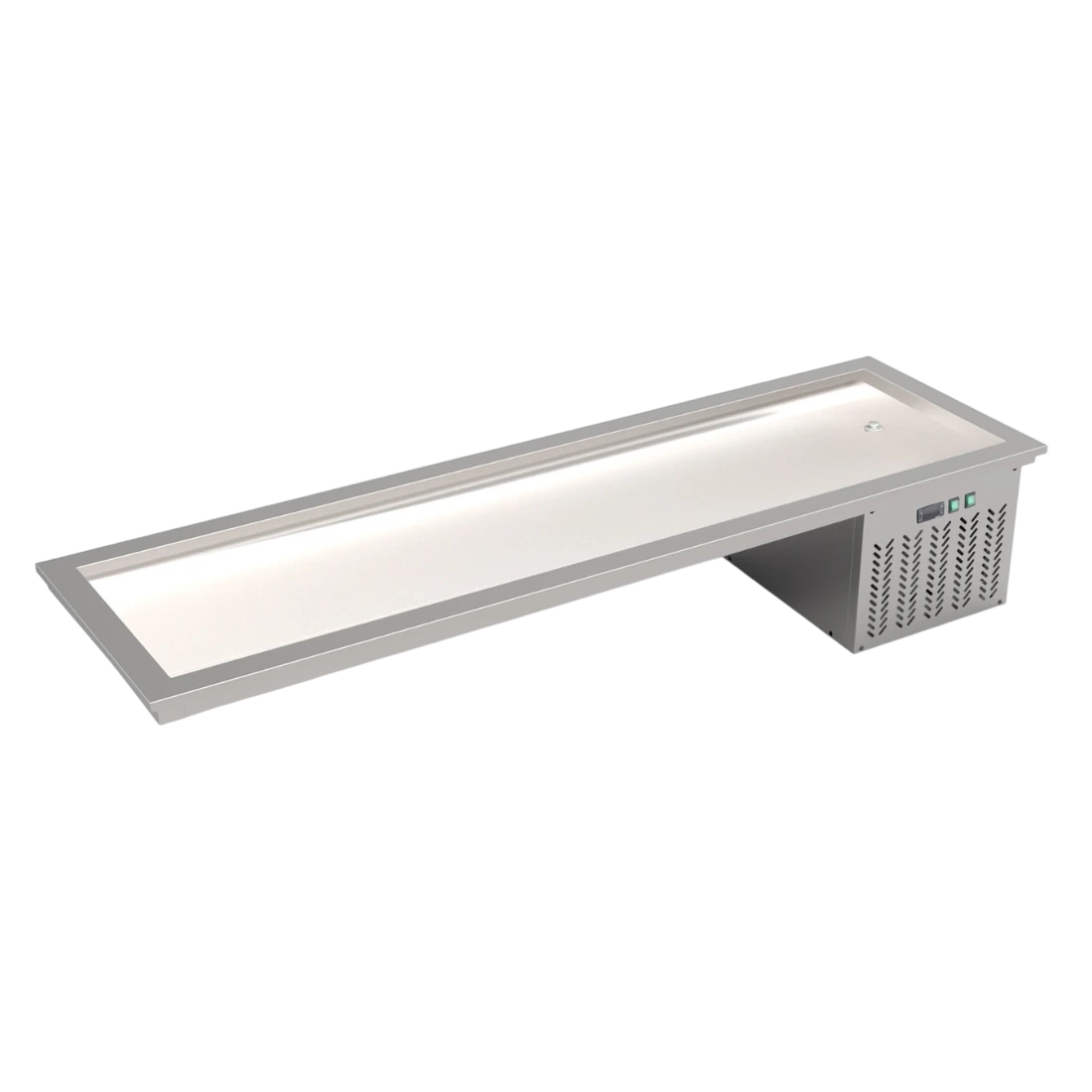 Thermaster 6×GN 1/1 Capacity Static Cold Bain Marie Trays - GN6-FA