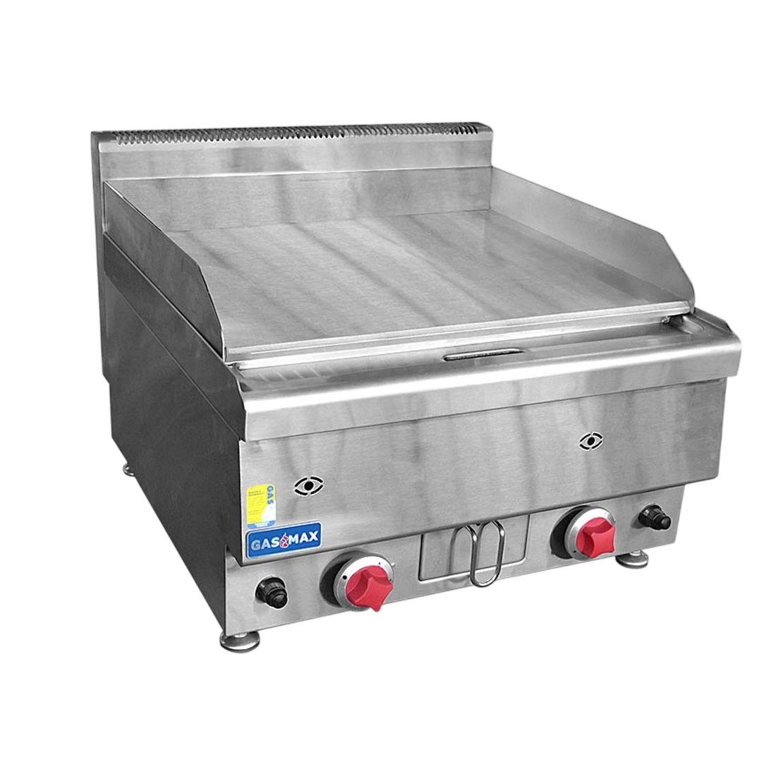 GASMAX Benchtop 2 Bunner Griddle 600mm - JUS-TRG60LPG