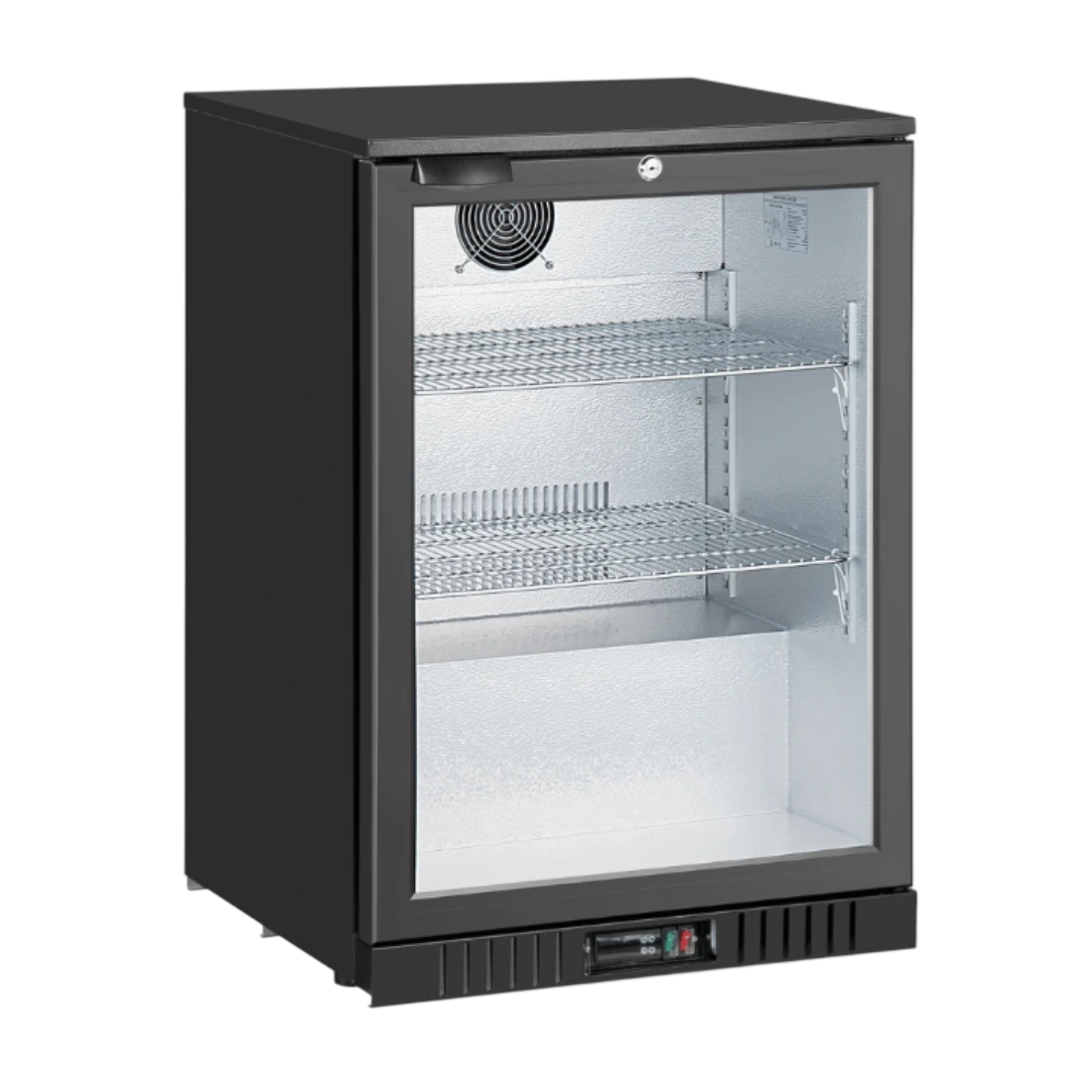 Thermaster LG-138TD Glass Door Bar Fridge/Cooler with heater switch