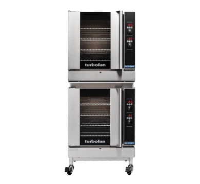 Turbofan G32D4/2 Full Size Tray Digital Gas Convection Ovens Double