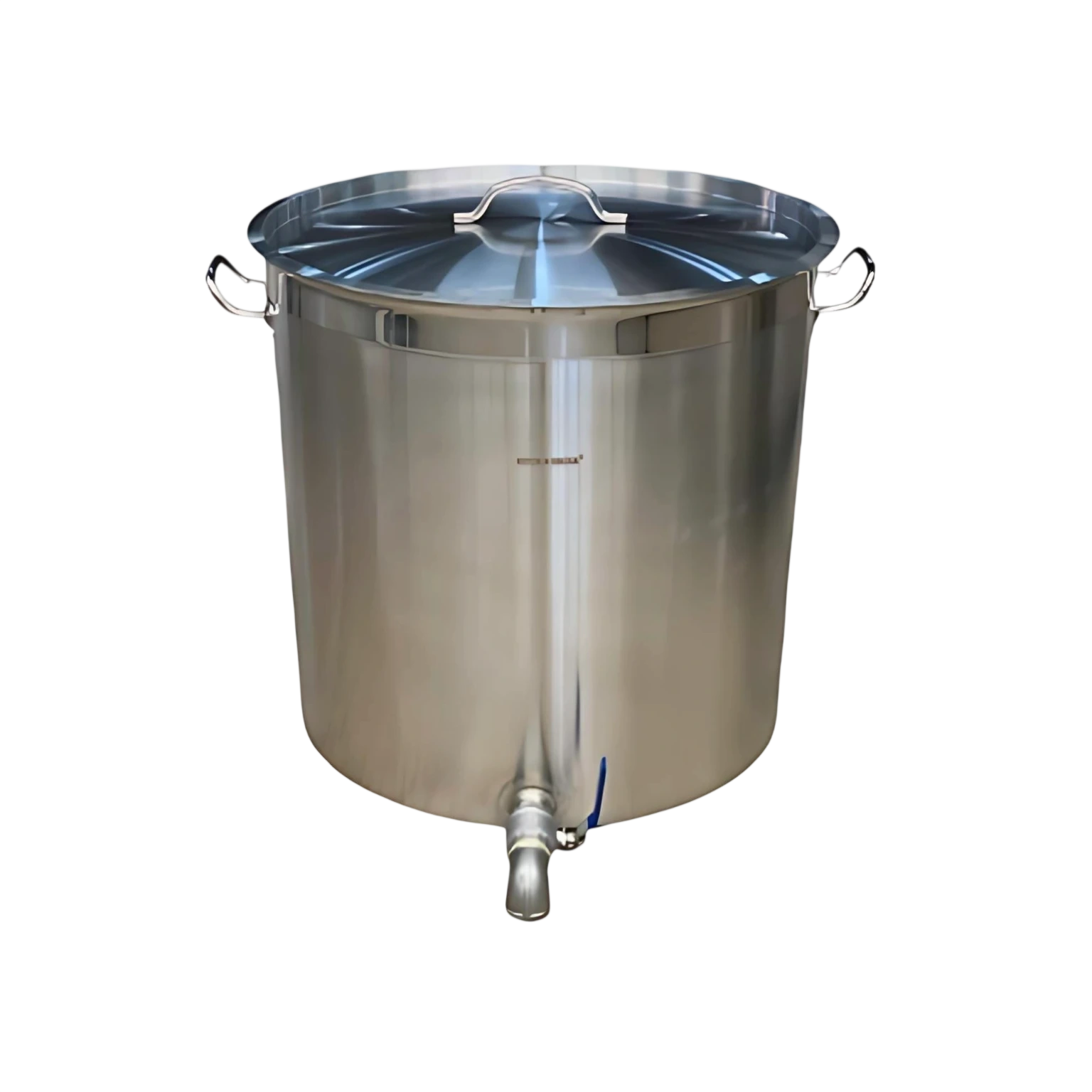 Kitchen Knock 392096 Stock Pot - IH - S/S (with 40mm Valve) with 40mm Valve - 550mm*550mm*1200mm*3mm