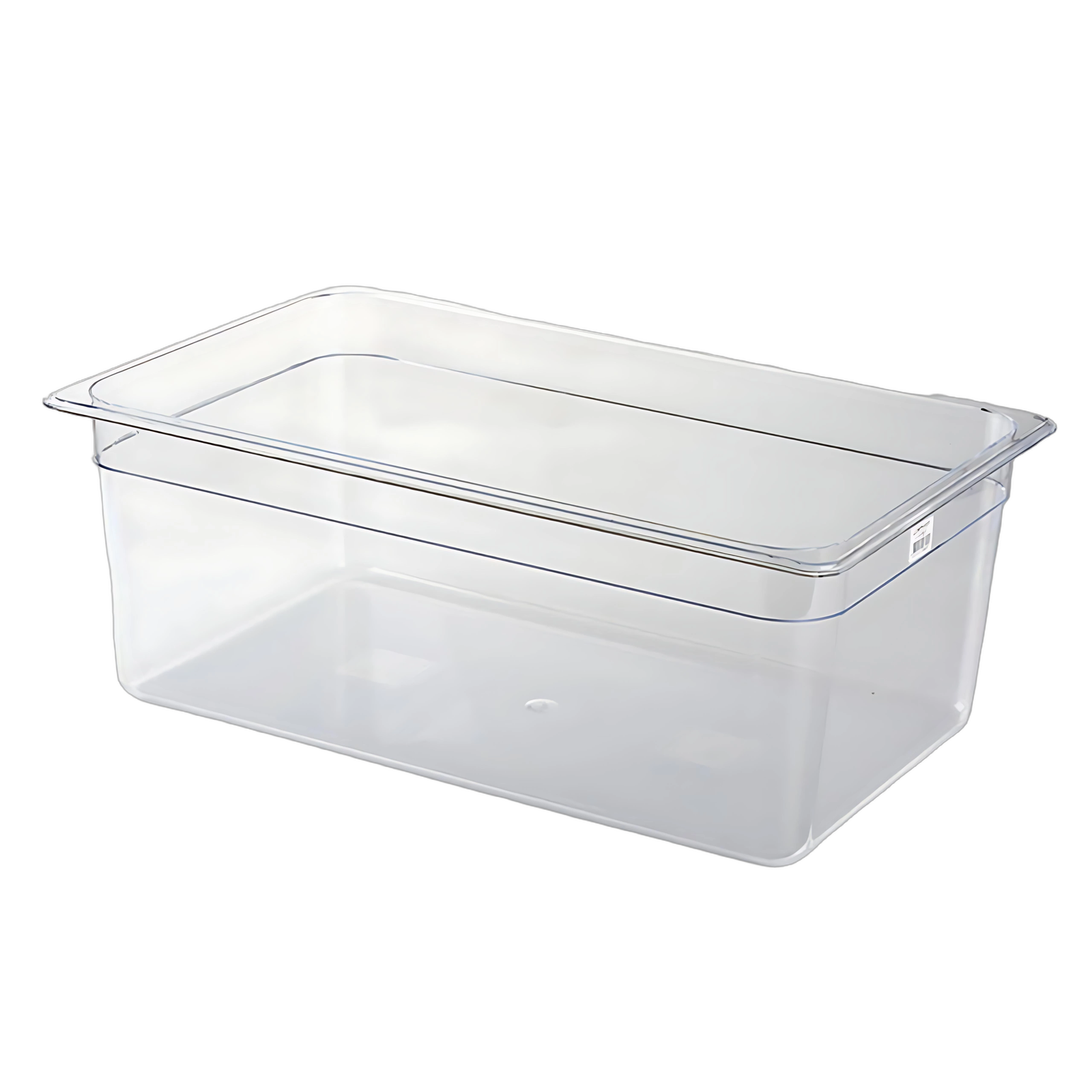 Kitchen Knock 398737 Gastronorm Pan - PolyCarbonate 1/1 - Clear / 150mm