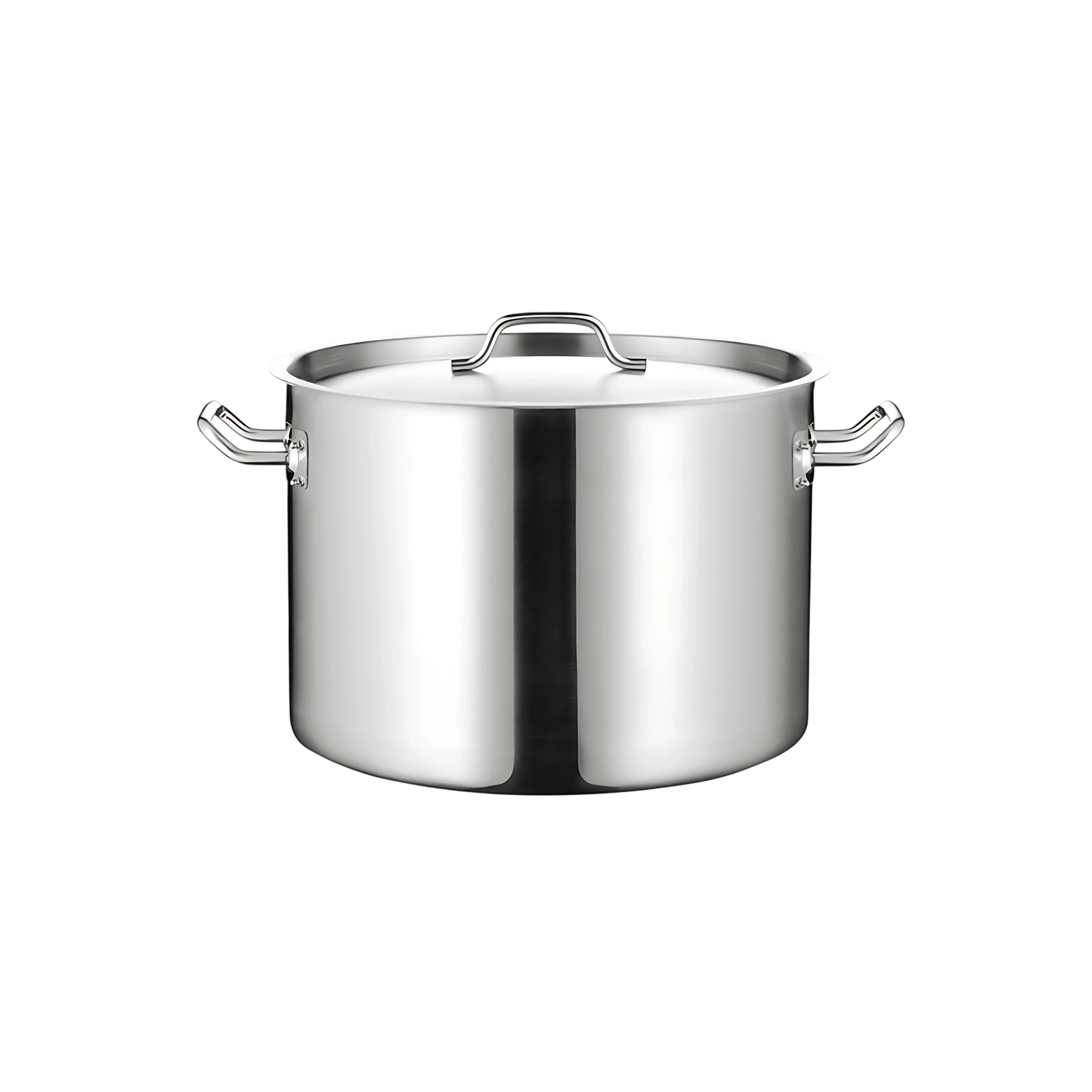 Kitchen Knock 400666 Stock Pot - (03) - IH - S/S 84L - Ø550mm*350mm*1.2mm