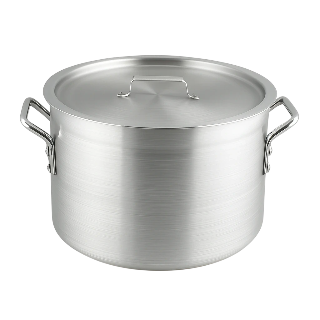 Kitchen Knock 416495 Stock Pot - Aluminium Short - 19.4L - Ø420mm*140mm