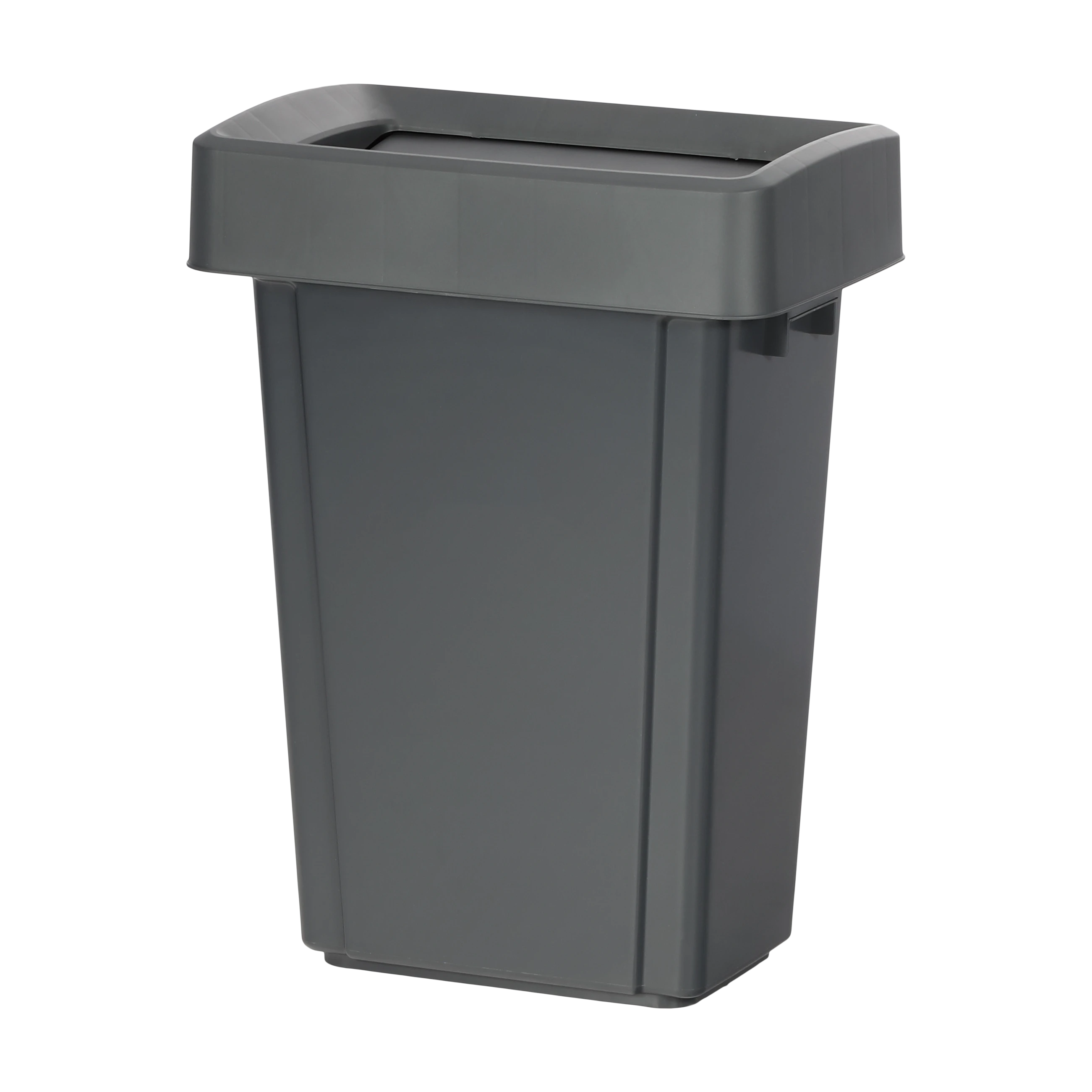 Kitchen Knock 426617 Plastic Bin Slim Rectangle- 60L - Grey - 525mm*345mm*700mm