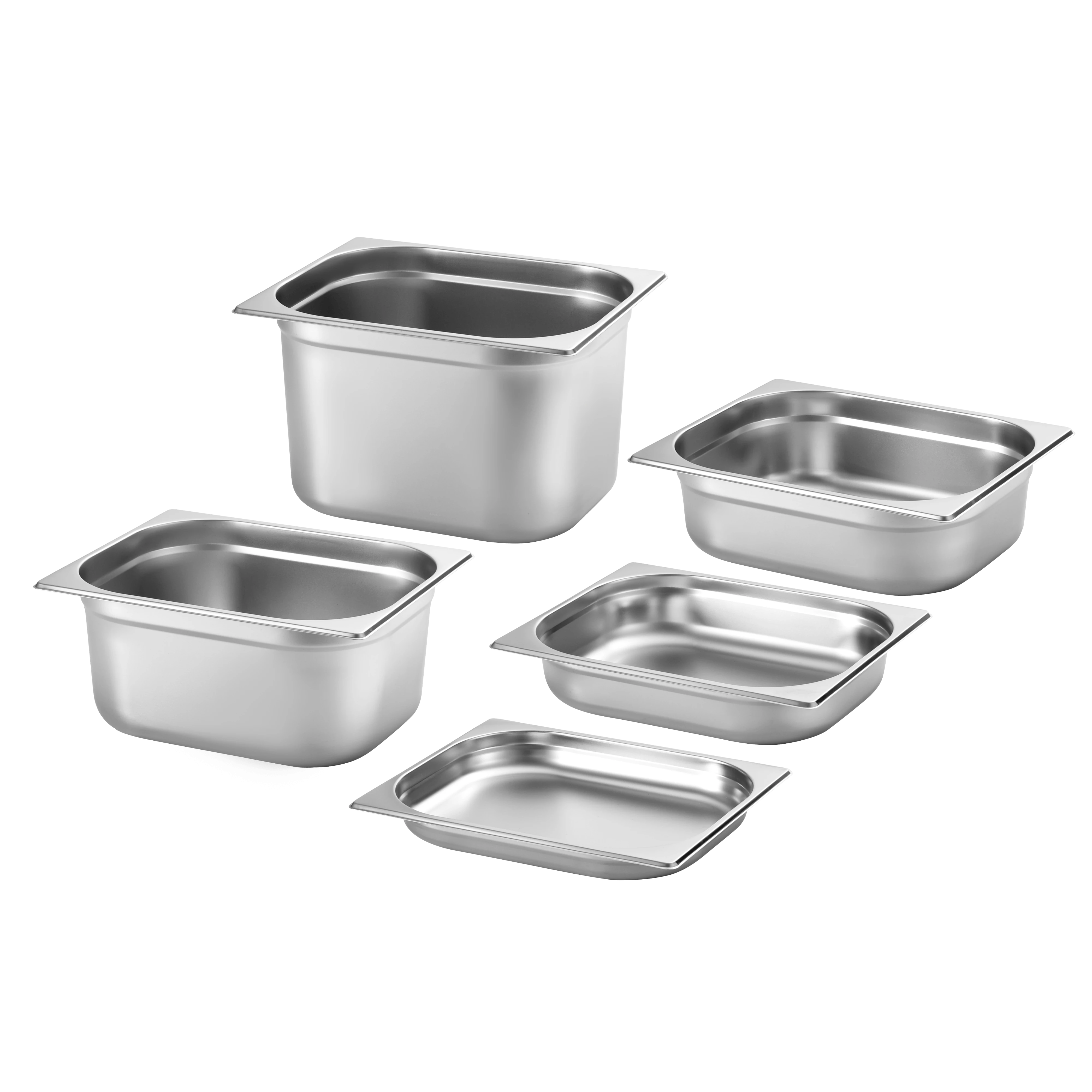 Kitchen Knock 490620 Anti Jam Gastronorm Pan - S/S 1/6 / 100mm