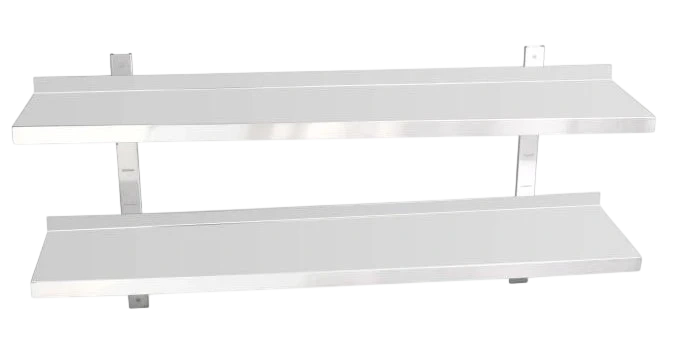 Kitchen Knock 631113 Wall Shelf - Double - Flat AFFD-1845