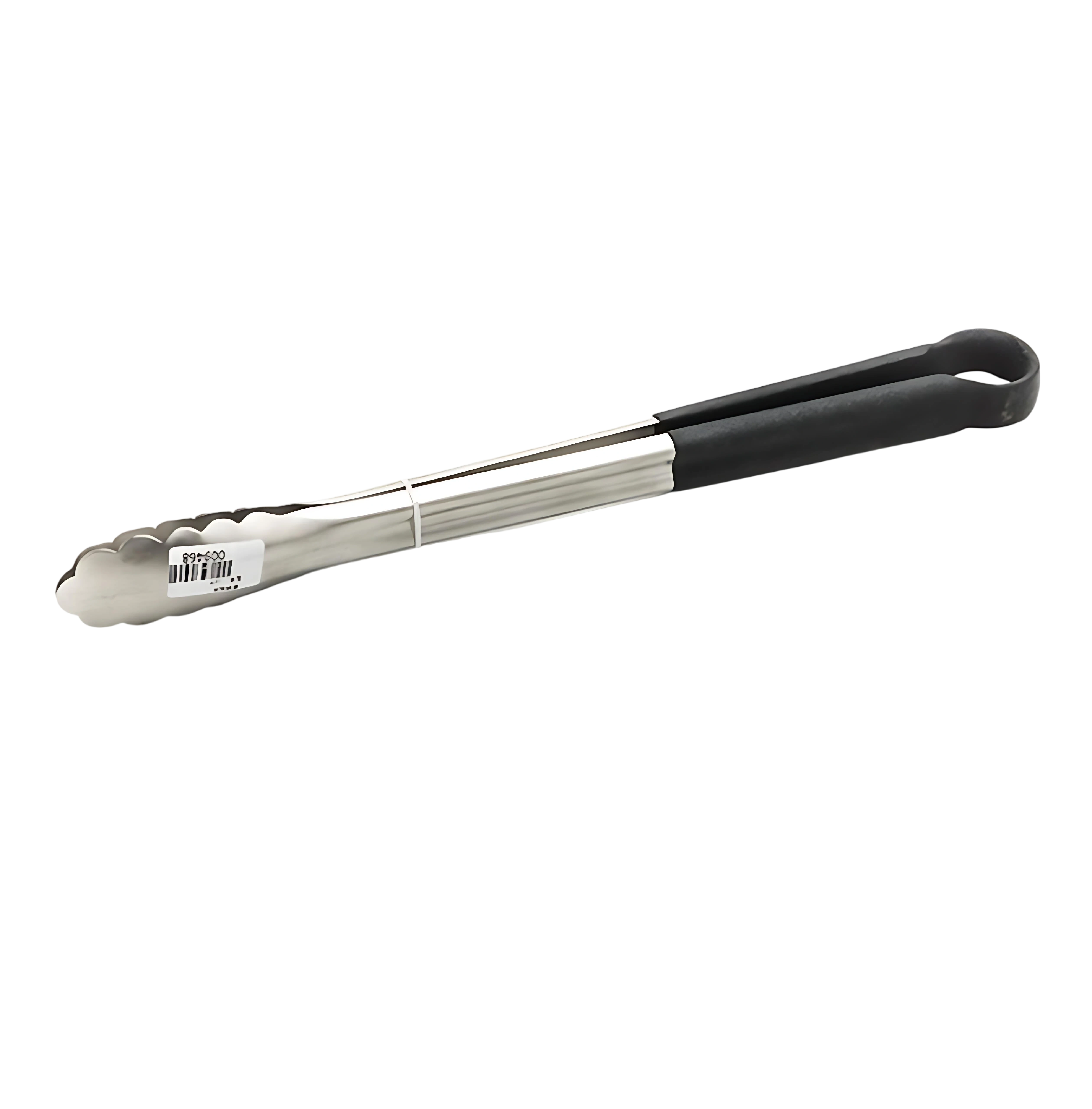 Kitchen Knock 009467 Tongs - S/S Anti-Slippery - Black - 305mm - 12"