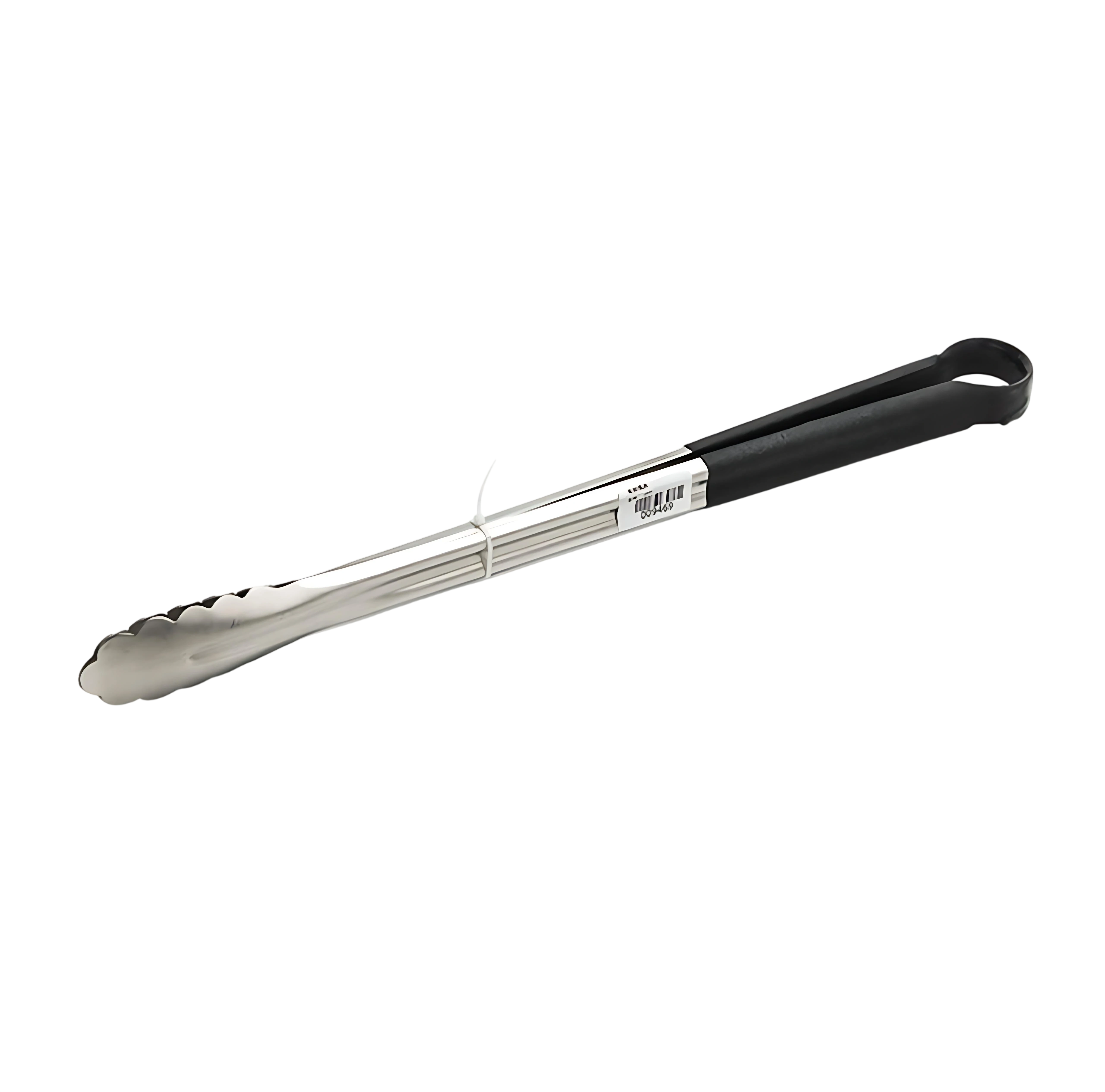 Kitchen Knock 009469 Tongs - S/S Anti-Slippery - Black - 410mm - 16"