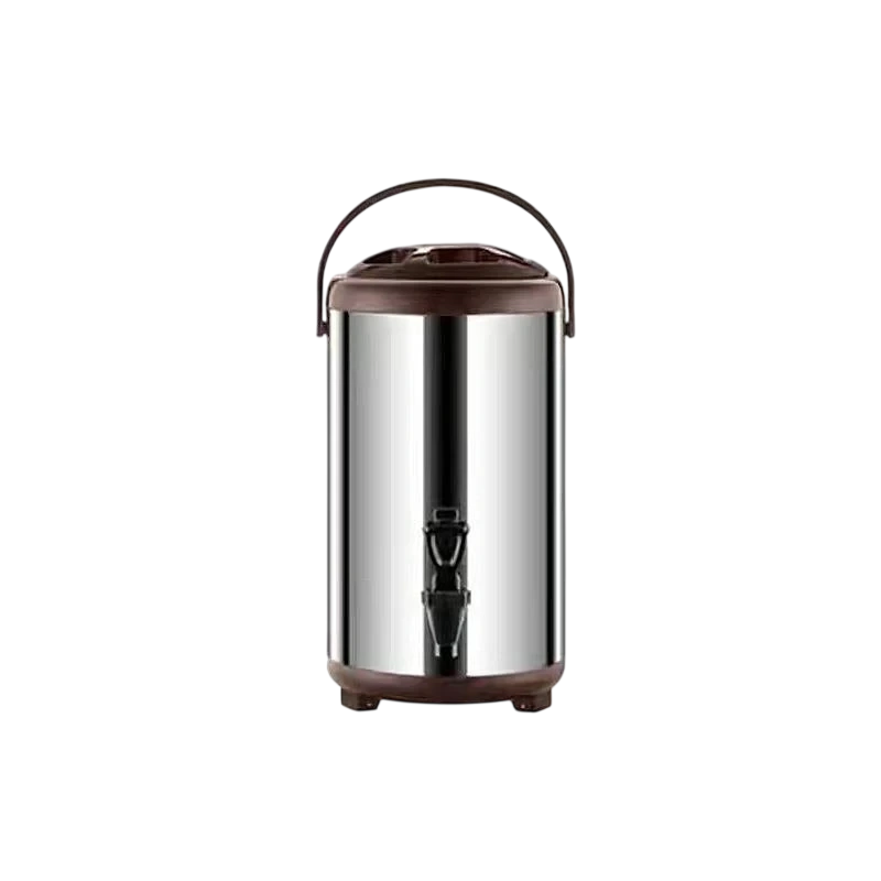 Kitchen Knock 072903 Drink Dispenser - S/S Brown Rim - 12L