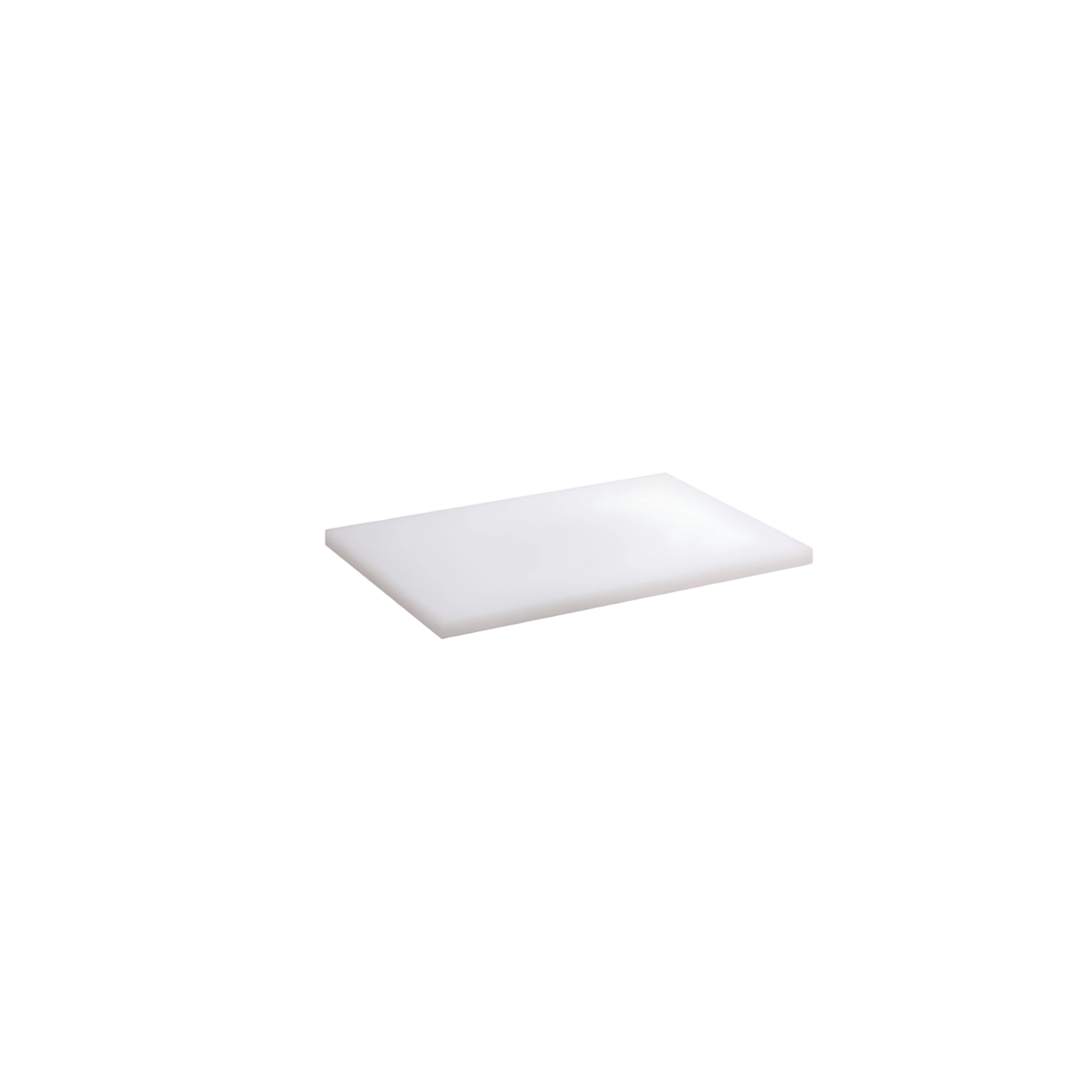Kitchen Knock 079320 Cutting Board - Polyethylene White / 500mm*350mm*20mm