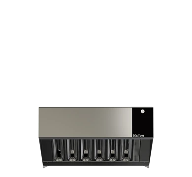 Turbofan VH33 ventless commercial hood