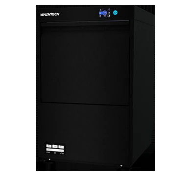 Washtech GL-B - Compact Undercounter Polish-Free Compatible Glasswasher - 450mm Rack - Black