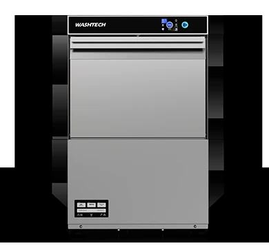 Washtech GM-R - Professional Compact Undercounter Polish-free Compatible Glasswasher - 450mm Rack