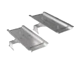 Woodson W.HLE.MKS heat lamp mounting kit set of two