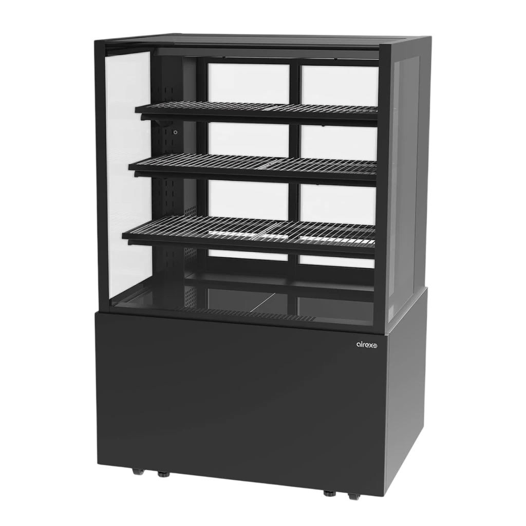 Airex AXH.FDFSSQ.15 freestanding heated square food display