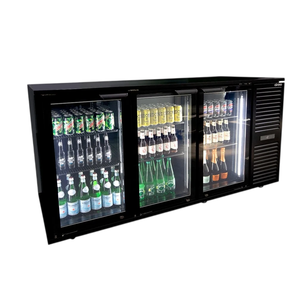 Airex AXR.MEBB.3D full-height refrigerated merchandiser back bar