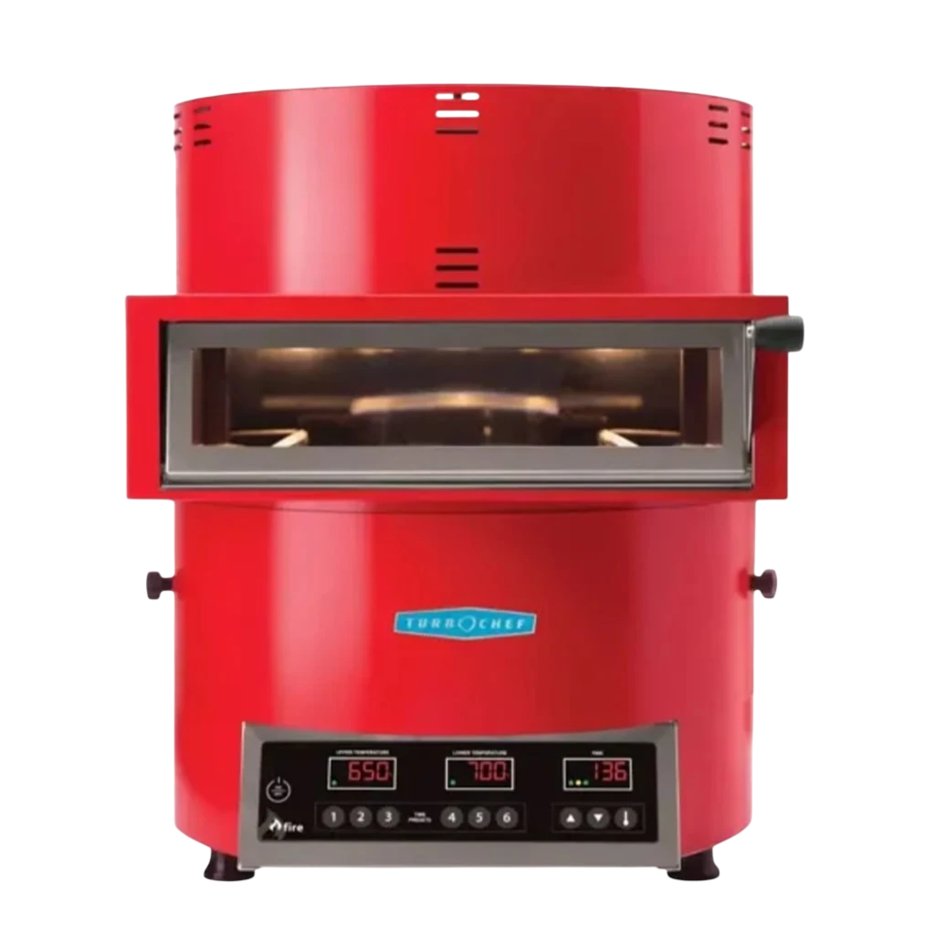 TurboChef SPTC.FIRE.RED ventless rapid-cook pizza oven